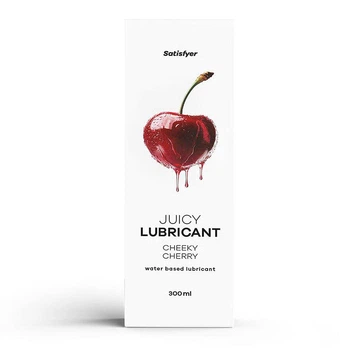 リラクゼーショングッズ Juicy Cherry Лубрикант на водній основі Satisfyer Juicy Lubricant Cheeky Cherry