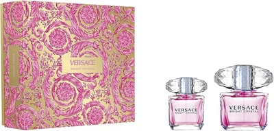Набір для жінок Versace Bright Crystal Туалетна вода 90 мл + Туалетна вода 30 мл (8011003893249)
