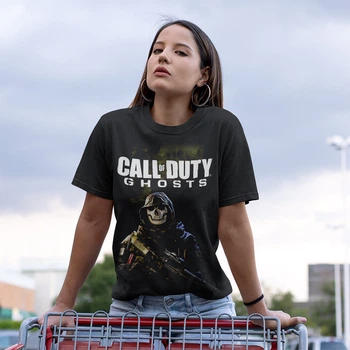 Футболка Call Of Duty (Ghost) M чорний