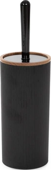Szczotka do toalety Homla Diall 10.5 x 33.5 cm Czarna (217925)
