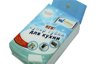 Губка FROM FACTORY MYS меламиновая FromFactory 110х70х30мм