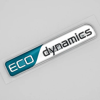 Эмблема Eco Dynamics KIA (ABS, хром, глянец) 9,7*1,8 см