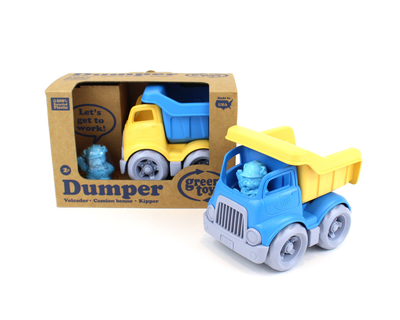 Green hot sale toys dumper