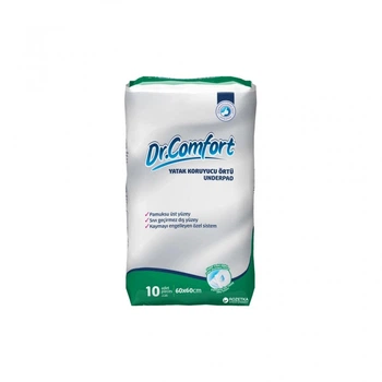 Пеленки для младенцев Dr.Comfort 60х60 см 10 шт (8680131202973) (7977)
