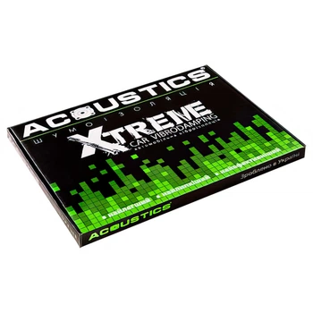 Віброізоляція для авто Acoustics Xtreme 370х500х2мм шумоізоляція, шумка, знешумка автомобільна