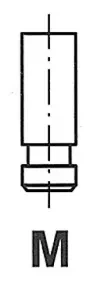 Клапан впускний FRECCIA R6884/BMCR 4570500327, 4570500527, A4570500327
