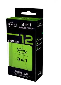 Ароматизатор спрей Tasotti/антибактеріальна серія "3 in 1" Vanilla&Lemon 50мл