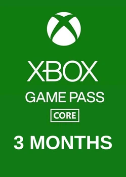 Xbox Game Pass Core — 3 місяці Xbox One/Series S/X підписка для всіх регіонів та країн