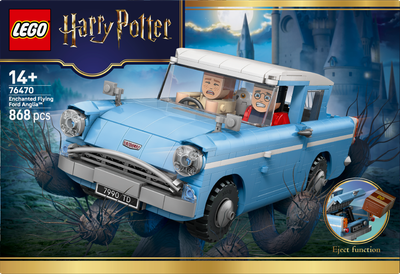 Zestaw klocków LEGO Harry Potter Zaczarowany latający Ford Anglia 868 elementów (76470)