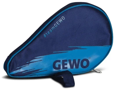 Чохол для ракетки Gewo Round Cover Wave з відділенням для м'ячів, синій
