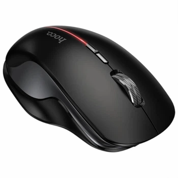 Комп’ютерна миша Hoco GM40 Dixon RGB Dual-Mode Wireless, перезаряджаєма, до 140 годин без підсвітки, чорна