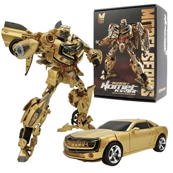 Коллекционная фигурка Трансформер Bumblebee Chevrolet Camaro Hornet Golden Version Transformers золотой Бамблбы