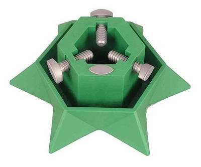 Підставка для ялинки Kadax Зірочка 39 см Зелений K435 (5902730382669)