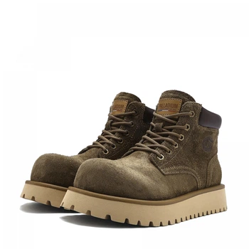 Чоловічі черевики Palladium Martin Boots Suede v7 Olive Green 42 Оливковий 79614-003-M