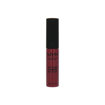 Кремовая металлическая матовая помада NYX Cosmetics Soft Matte Metallic Lip Cream SMMLC04 Budapest