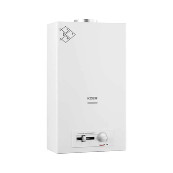 Газовая колонка KOER KWH.G0410 WHITE дымоходная с пьезорастжигом 10 л/мин (цвет белый) (KR5663)