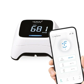 Портативный монитор качества воздуха c WiFi Huma-i ECO (температура, влажность, CO₂)