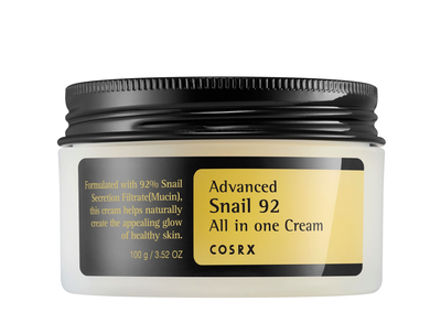 COSRX - Advanced Snail 92 All in One Cream - Многофункциональный крем со слизью улитки - 100g