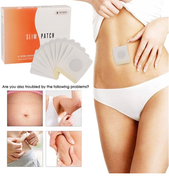 Эффективный магнитный пластырь для похудения Slim Patch с натуральным составом - 30 штук