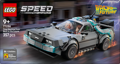Конструктор LEGO Speed Champions Часоворот із фільму Назад у майбутнє 357 елементів (77256)