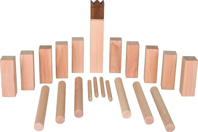 Ігровий набір Goki Бронзовий король гра вікінгів з бавовняною сумкою 56686 (4013594566865)