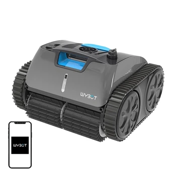 Робот для очищення басейнів Wybot C1 Pro 150хв Максимальна глибина 4м 115м3/год 3 режими роботи