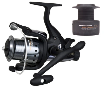 Котушка Flagman Magnum Carp Feeder 5000 з байтранером і запасною шпулею