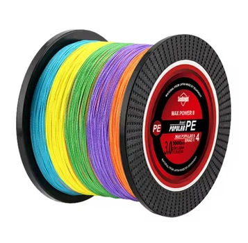 Шнур плетеный рыболовный SeaKnight MAX POWER II 1000 м 1.5# 0.2 мм 11.34 кг 25 lb multicolor