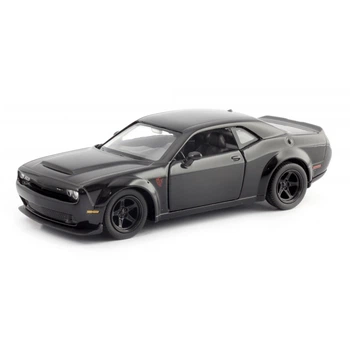 Автомодель Uni-Fortune DODGE CHALLENGER чорна, матова серія (554040М)