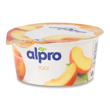 Десерт Alpro соєвий ферментований з персиком 150г