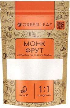 Підсолоджувач Монк Фрукт Green Leaf 1:1 ДП 250г