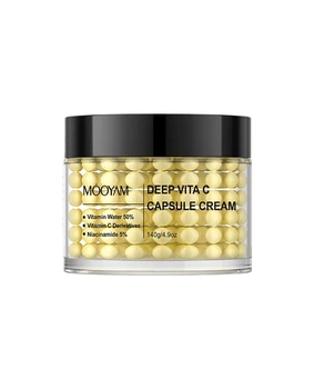 Капсульный крем с витамином С Mooyam Deep Vita C Power Boosting Capsule Cream