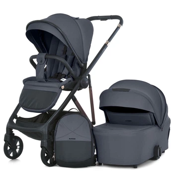 Коляска універсальна 2в1 ME 1190 COIL Asphalt Gray