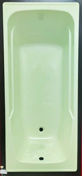 Прямоугольная акриловая ванна pro version RAK Ceramics Orient 1700x750 мм зеленая для ванной комнаты душевой бассейн (IS-OP_22-G)