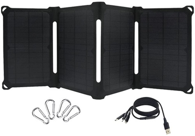 Складное солнечное зарядное устройство Solar panel 28W IP67 xinpugung для зарядки гаджетов солнечная батарея (VIL-O_33P)