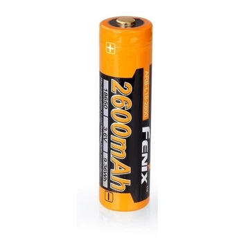 Акумулятор 18650 Fenix 2600mAh Li-ion для ліхтарів та електроніки високоємний літій-іонний елемент (LIV-S_11C)