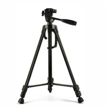 Штатив тринога NeePho NP-8830 чорний для фотоапарата та телефону з пультом та чохлом 155 см (VIL-O_33P)