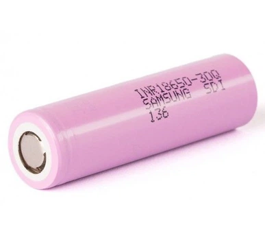 Аккумулятор Samsung 18650 INR18650-30Q 3000mAh Розовый