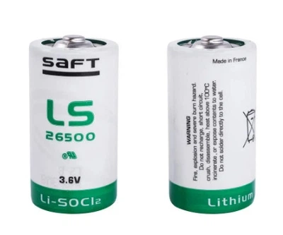 Литиевый аккумулятор Saft LS 26500 3.6V 7300Ah батарея для электроники длительного хранения низкий саморазряд (VIL-O_33P)