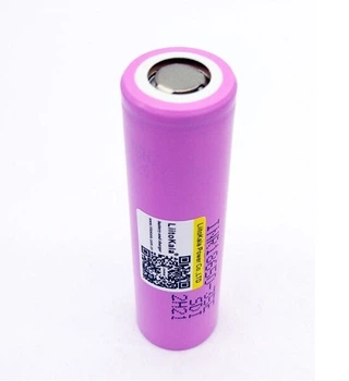Аккумулятор 18650 Samsung INR18650-35E 3500mAh Розовый Li-Ion для фонарей и PowerBank аккумуляторный блок (LIV-S_11C)