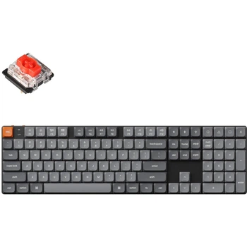 Клавіатура Keychron K5 Max Gateron MX 2.0 Red White Led QMK