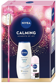 Набір доглядової косметики Nivea Calming 2025 Гель для душу 250 мл + Антиперспірант 50 мл (9005800395364)