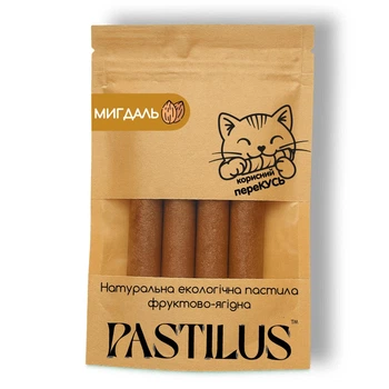 Пастила фруктово-горіхова PASTILUS МИГДАЛЬ 50 г