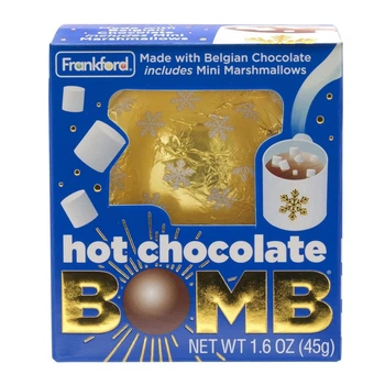 Шоколадная бомбочка Frankford Hot Chocolate Bomb Belgian 35г