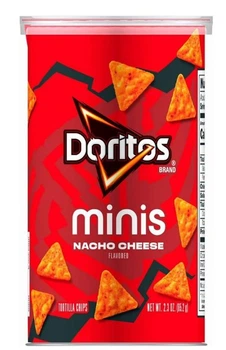 Чипсы Doritos Minis Nacho Cheese в мини-банке 55 г
