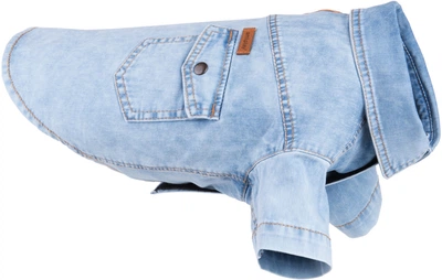 Koszula dla psów Amiplay Denim 50 cm Niebieska (5907563277212)