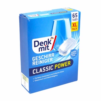 Таблетки для посудомийної машини Denkmit Classic, 65 шт