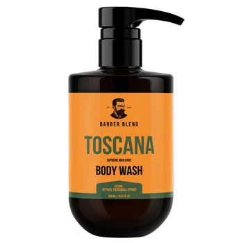 Парфюмированный гель для душа для мужчин BARBER BLEND Supreme Man Care Body Wash Toscana 500 мл