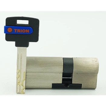 Сердцевина TRION K Series 80 мм SN 35×45 для входных межкомнатных дверей 5 ключей защита от взлома и бампинга
