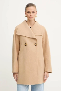 Пальто вкорочене з вовни Armani Exchange M бежевий XW000715